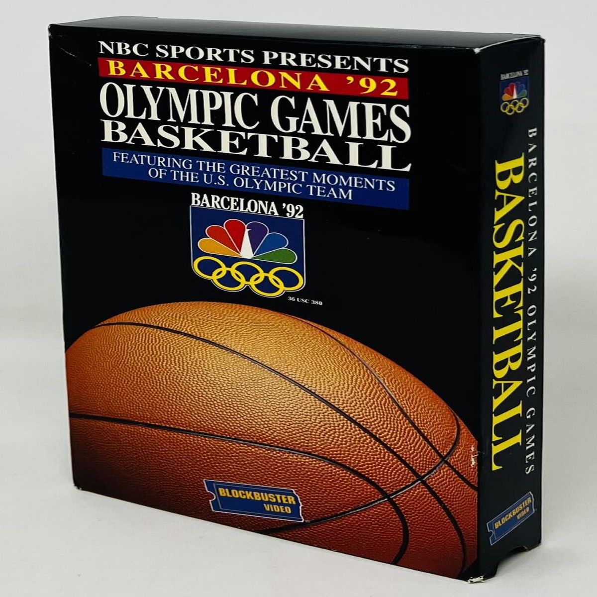 1992 NBC Sports Presents Barcelona Olympic Games Basketball Blockbuster VHS