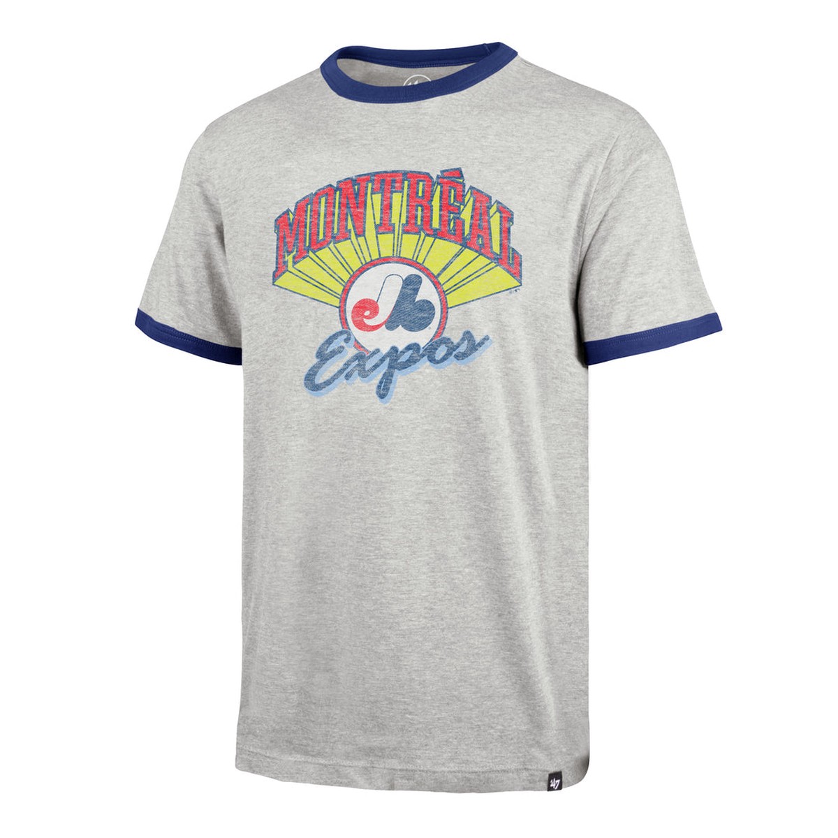 '47 Brand Men's MLB Montreal Expos Dalton Ringer T-Shirt